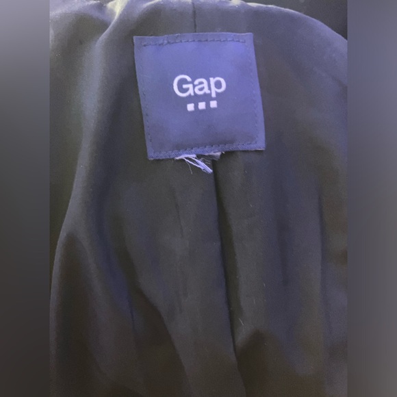 Black Gap blazer with lightly padded shoulders size S/M - Picture 10 of 10